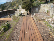 verso l'ingresso