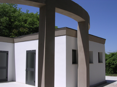 esterno spogliatoi