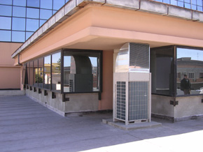 unit esterna di climatizzazione